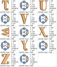 Load image into Gallery viewer, The Crown Monogram Letters A through Z