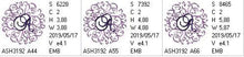 Load image into Gallery viewer, Regal Curls Monogram Letters A