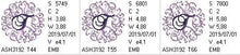 Load image into Gallery viewer, Regal Curls Monogram Letters T