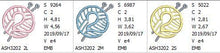 Load image into Gallery viewer, Knitting Monogram Number 2