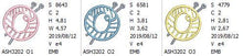 Load image into Gallery viewer, Knitting Monogram Letter O