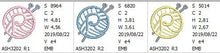 Load image into Gallery viewer, Knitting Monogram Letter R