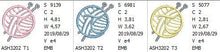 Load image into Gallery viewer, Knitting Monogram Letter T