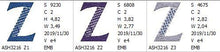 Load image into Gallery viewer, Tudor Monogram Letters Z