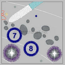 Load image into Gallery viewer, Space Exploration Complete Quilt and Game