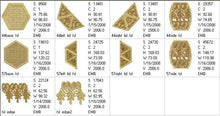 Load image into Gallery viewer, Freestanding Lace Ivory Splendor Boxes