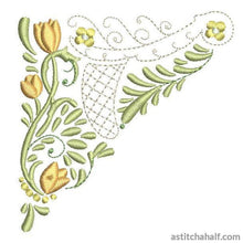 Load image into Gallery viewer, Lacy Corner with Tulips and Daisies Combo