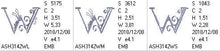 Load image into Gallery viewer, Stunning Swirls Monogram W
