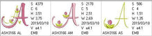 Load image into Gallery viewer, Mini Tulip and Pearls Monogram Letters A
