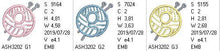 Load image into Gallery viewer, Knitting Monogram Letter G
