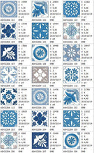 Load image into Gallery viewer, Winter Tears Quilt Block Combo
