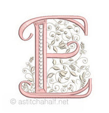Load image into Gallery viewer, French Knot Monogram E
