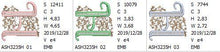 Load image into Gallery viewer, French Knot Monogram H
