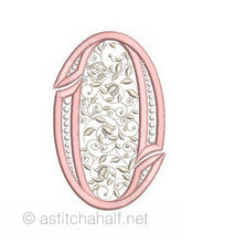 Load image into Gallery viewer, French Knot Monogram O
