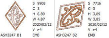 Load image into Gallery viewer, Richelieu Cutwork Monogram B
