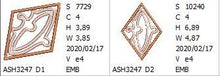 Load image into Gallery viewer, Richelieu Cutwork Monogram D

