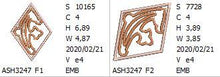 Load image into Gallery viewer, Richelieu Cutwork Monogram F
