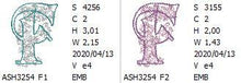 Load image into Gallery viewer, Floraison Monogram Letter F
