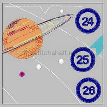 Load image into Gallery viewer, Space Exploration Complete Quilt and Game
