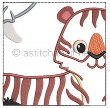 Load image into Gallery viewer, Jungle Babies Full Size Quilt and Game
