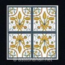 Load image into Gallery viewer, Jacobean Botanical Bliss Totebag
