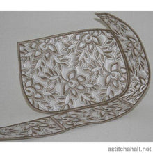 Load image into Gallery viewer, Whispers in White Clutch Purses
